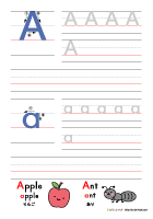 アルファベット練習