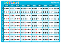 引き算表 ぷりんときっず