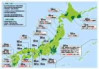 日本地図 ぷりんときっず