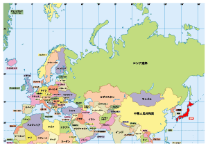 世界地図 ぷりんときっず