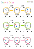 時計と時間の応用 - 普通3